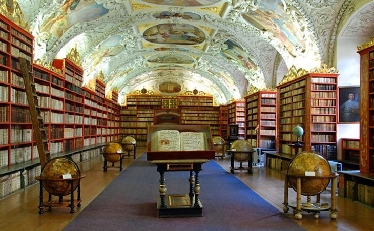 The Strahov Monastery and Library The Strahov Monastery and Library